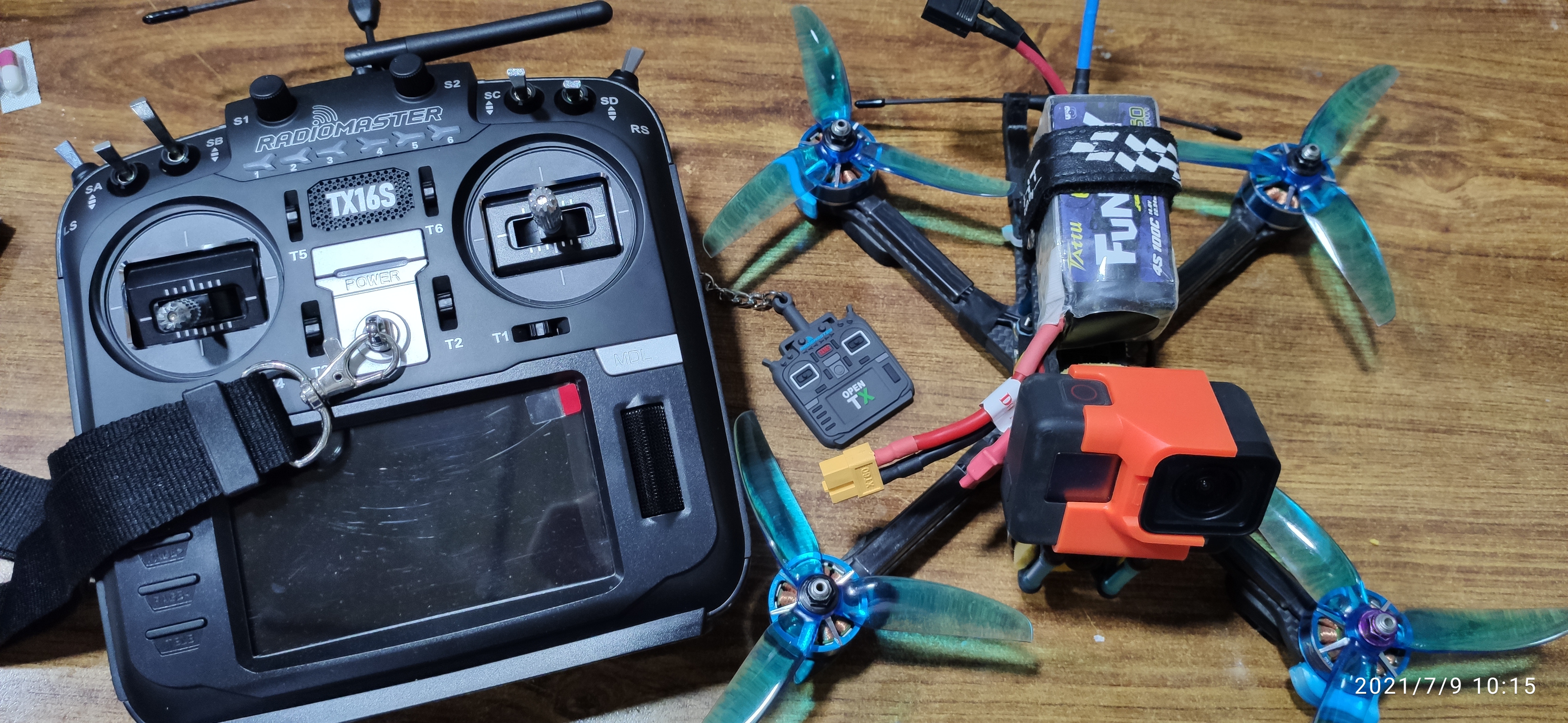 FPV racer complete build
